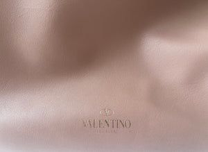 Valentino Rockstud Leather Tote - Blush