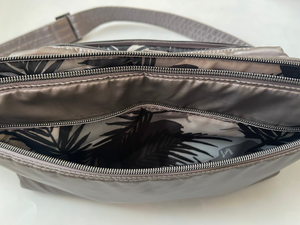 Lug Quilted Nylon Crossbody Bag