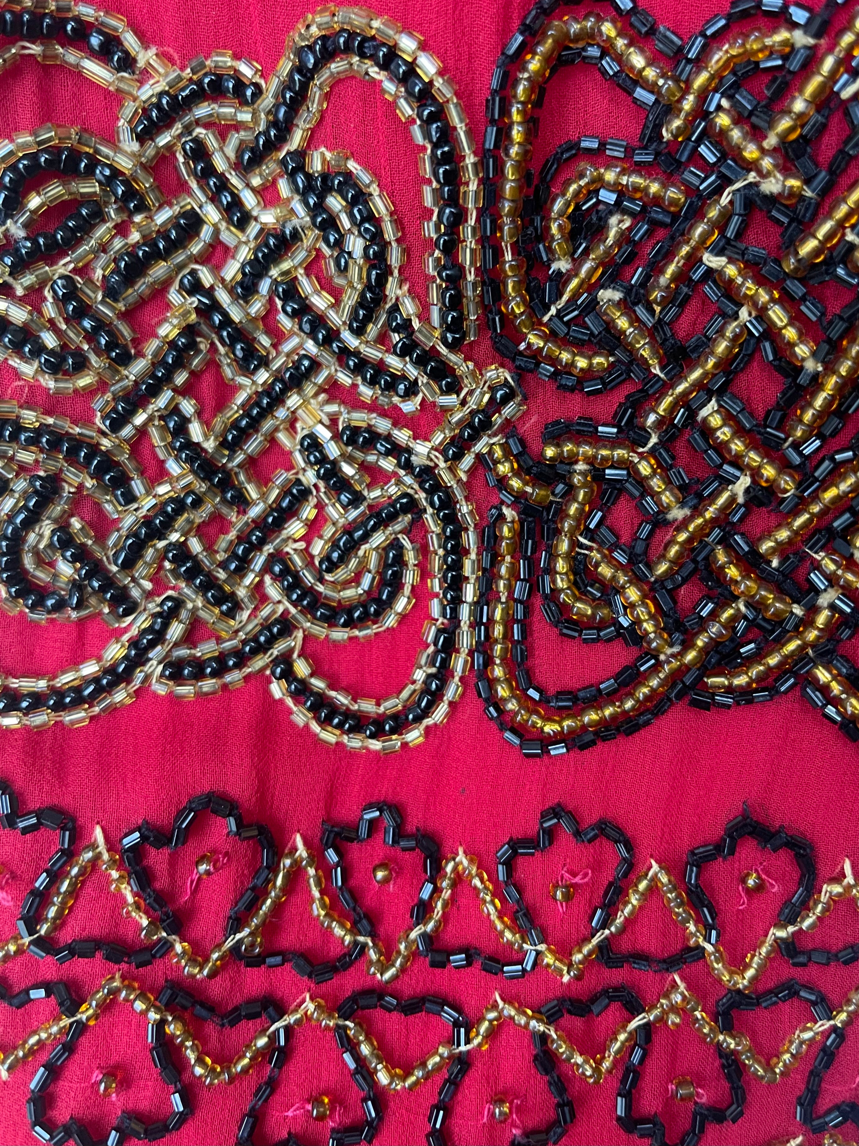 Adrianna Papéll 90s Crop Beaded Evening Jacket - Size Medium