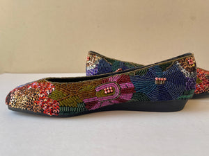 Frankie & Baby Beaded Ballerina Flats - Size 5.5