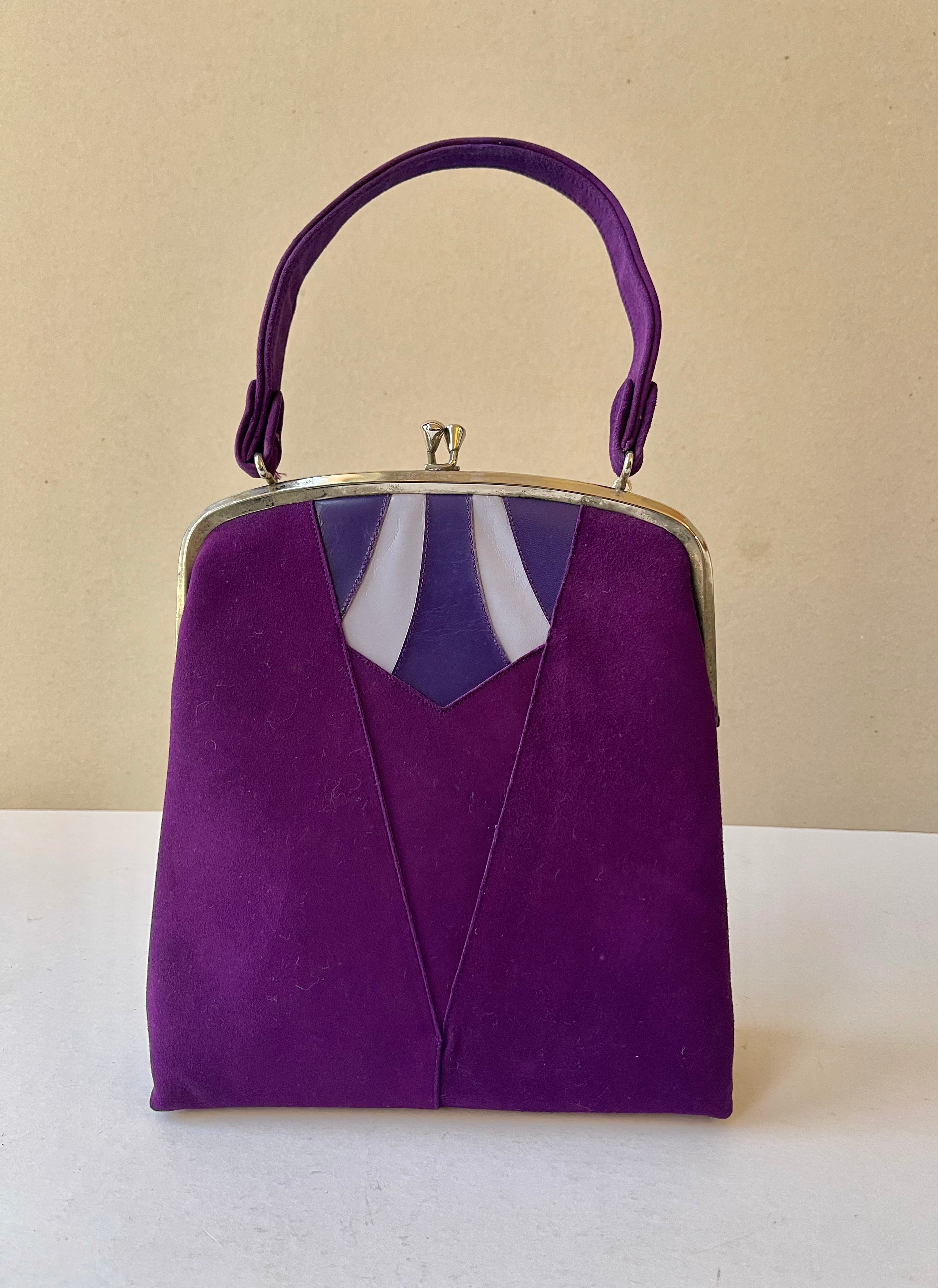 Stylecraft Miami 60s Vintage Leather Handbag