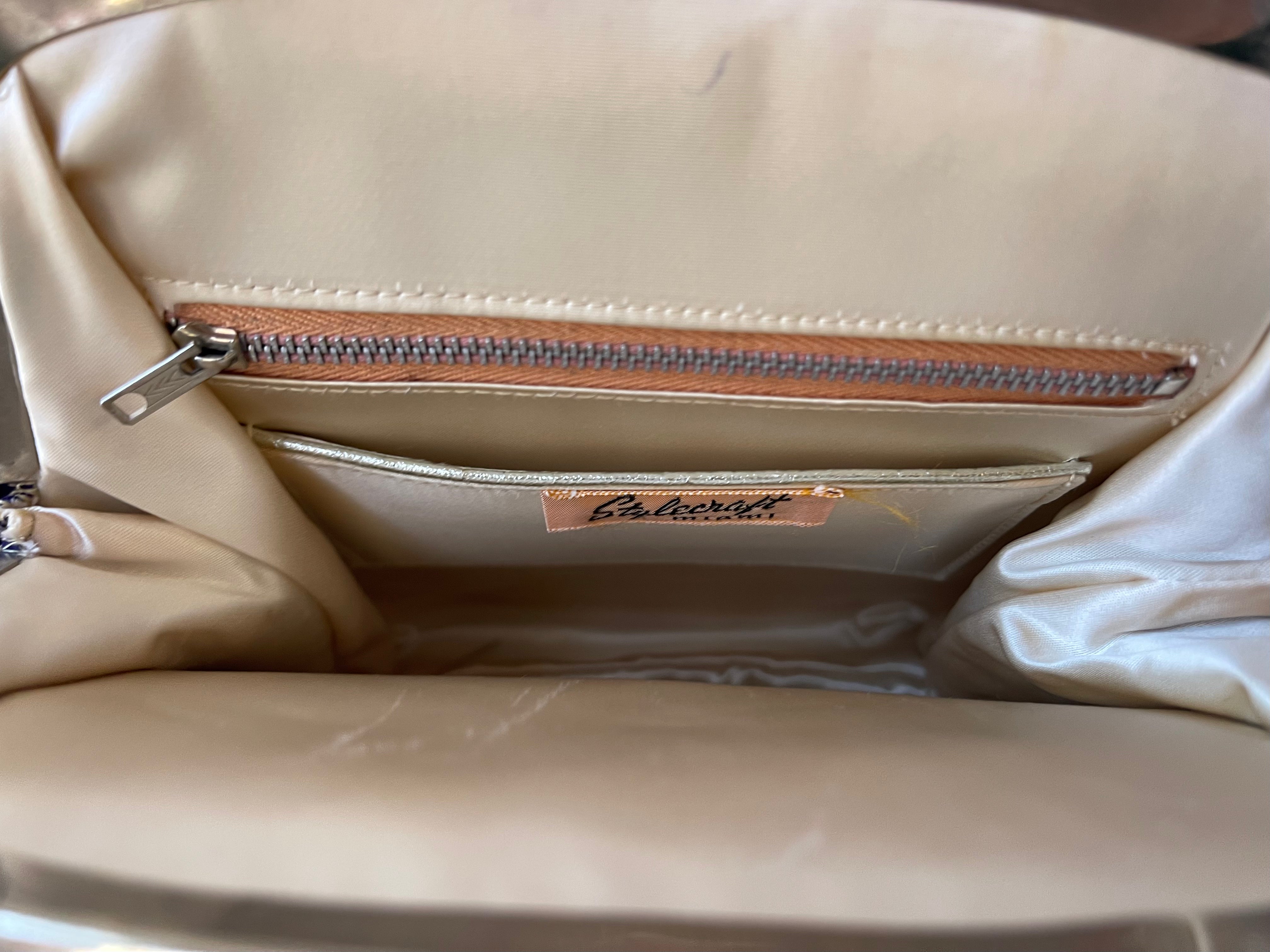 Stylecraft Miami 60s Vintage Leather Handbag