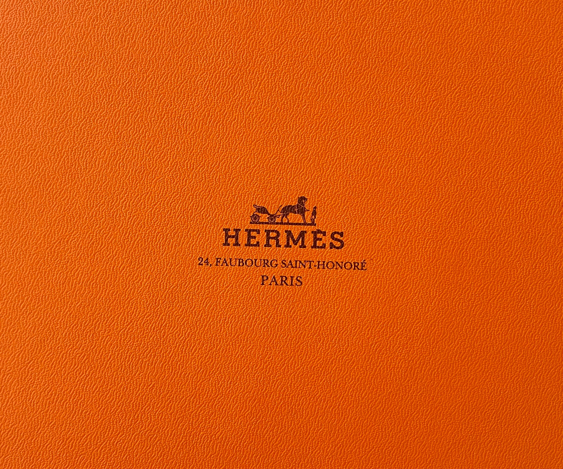 Hermes Silk Royal Blue Pattern Scarf (Pre-Owned - NEW with box)