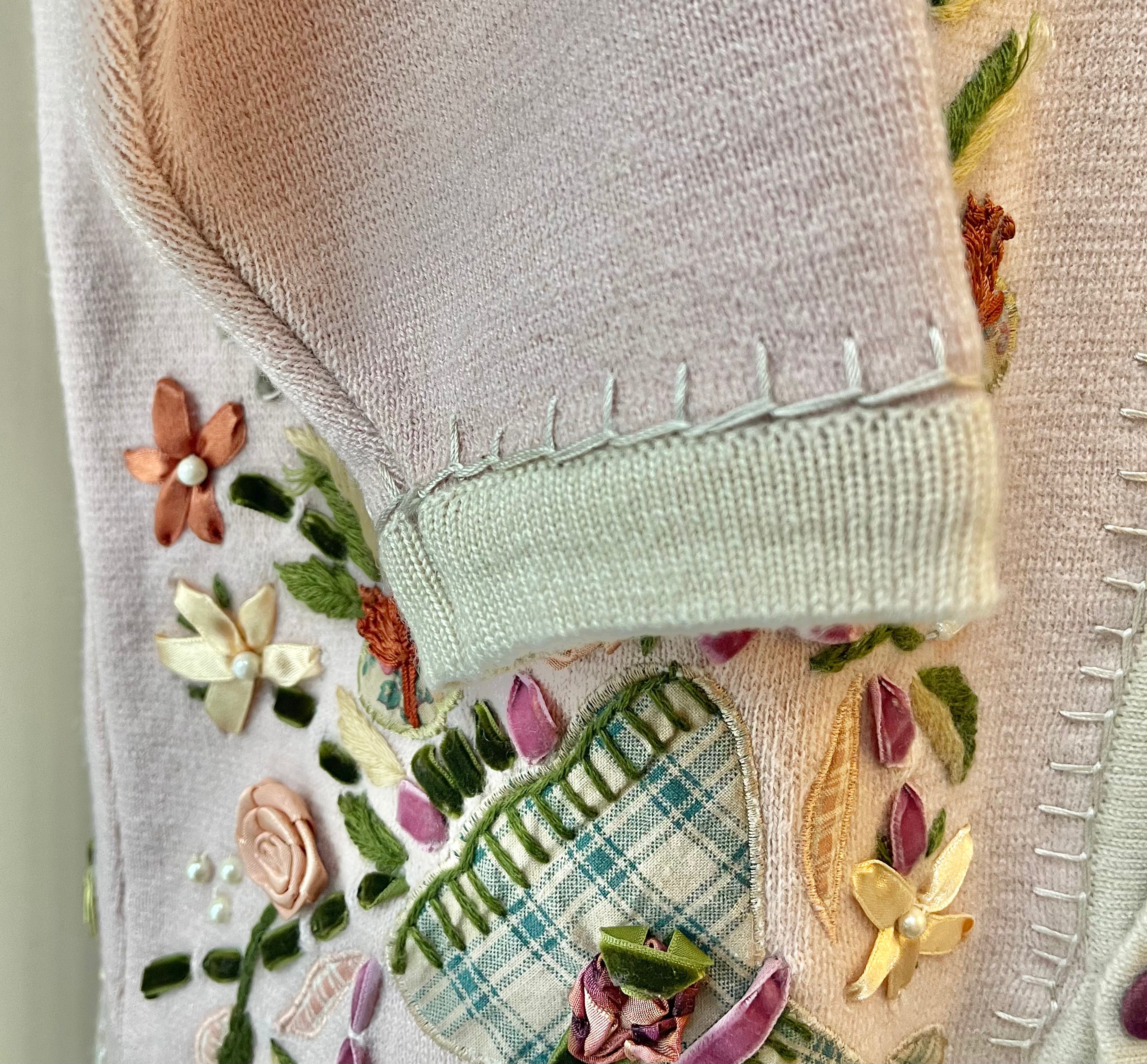 Eagle's Eye Vintage Wool Dusty Rose Sweater | Size Small