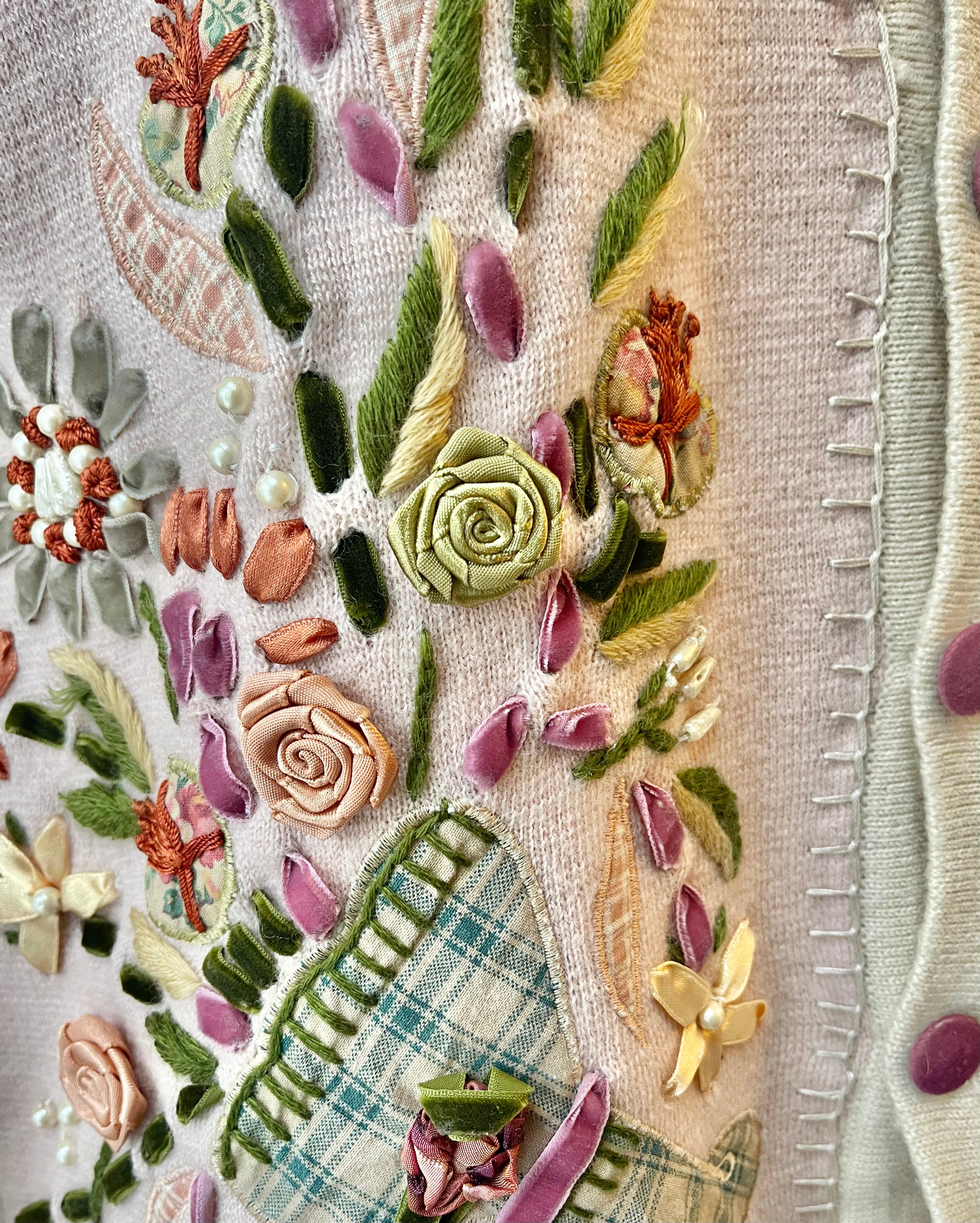 Eagle's Eye Vintage Wool Dusty Rose Sweater | Size Small