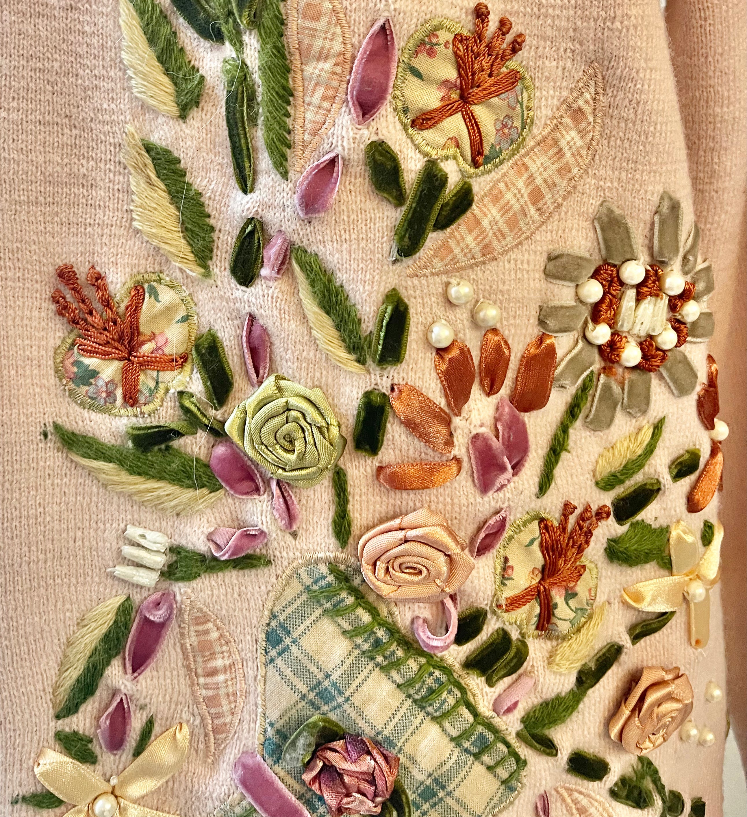 Eagle's Eye Vintage Wool Dusty Rose Sweater | Size Small