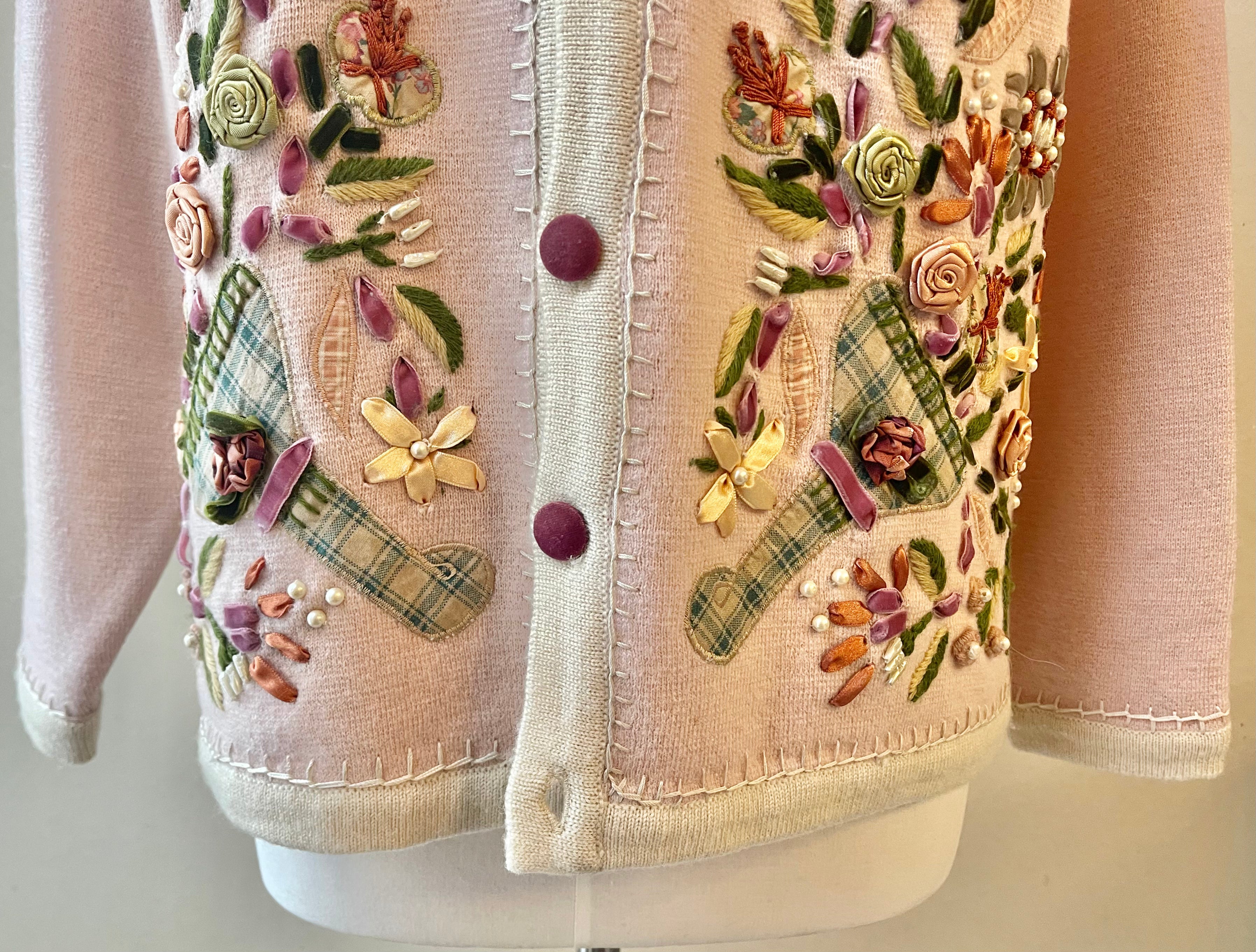 Eagle's Eye Vintage Wool Dusty Rose Sweater | Size Small