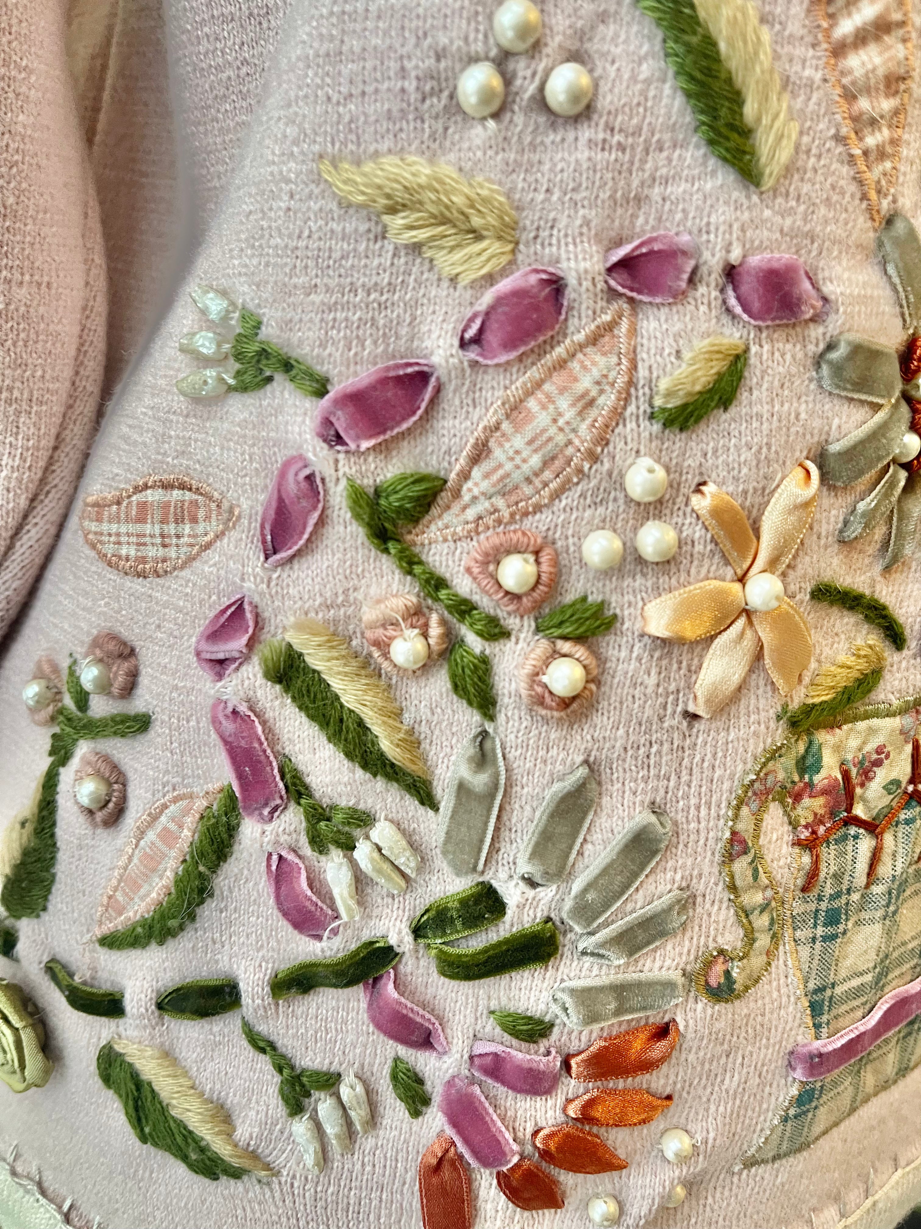 Eagle's Eye Vintage Wool Dusty Rose Sweater | Size Small