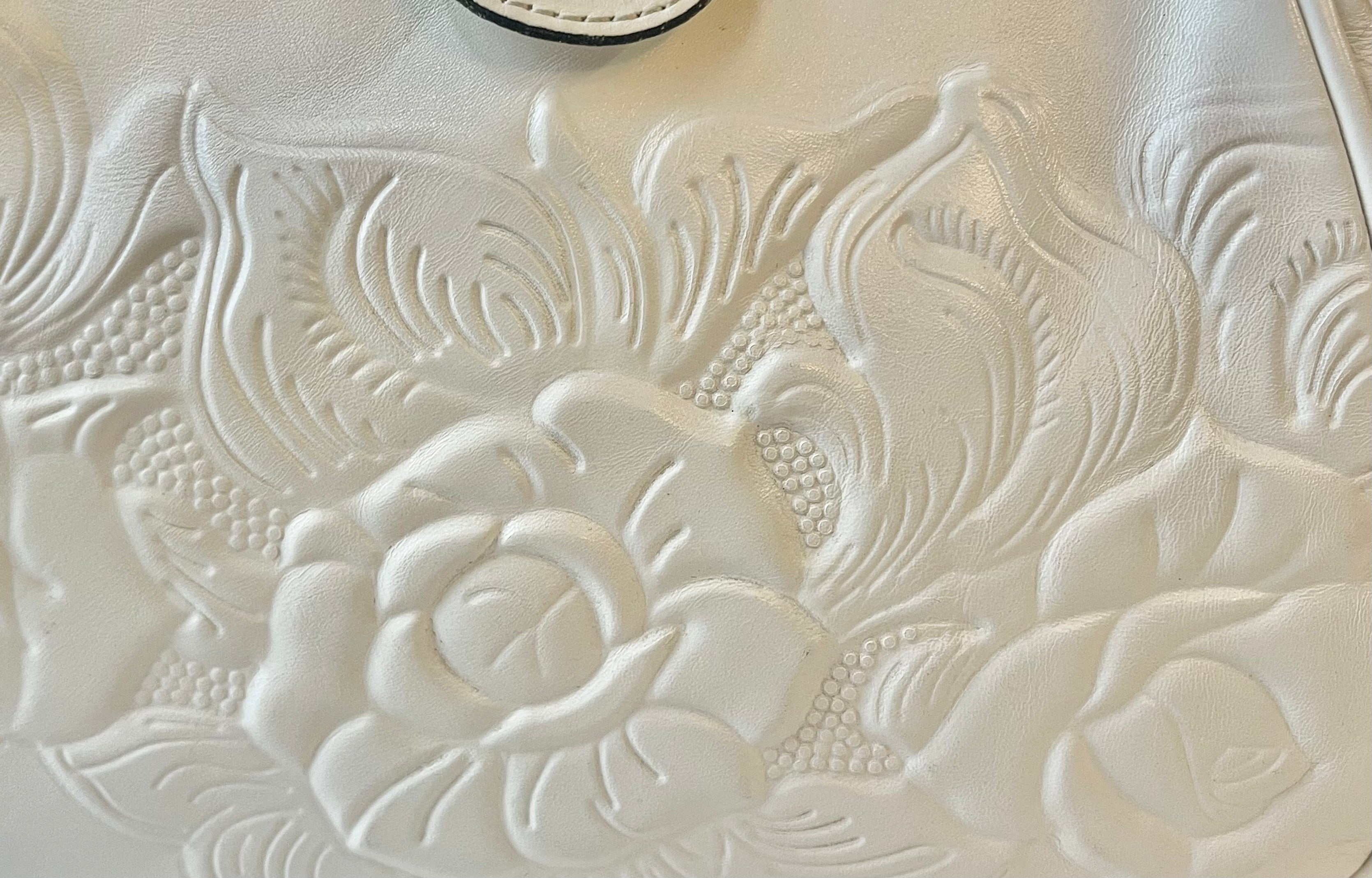 Patricia Nash Tooled Leather Framed Handbag