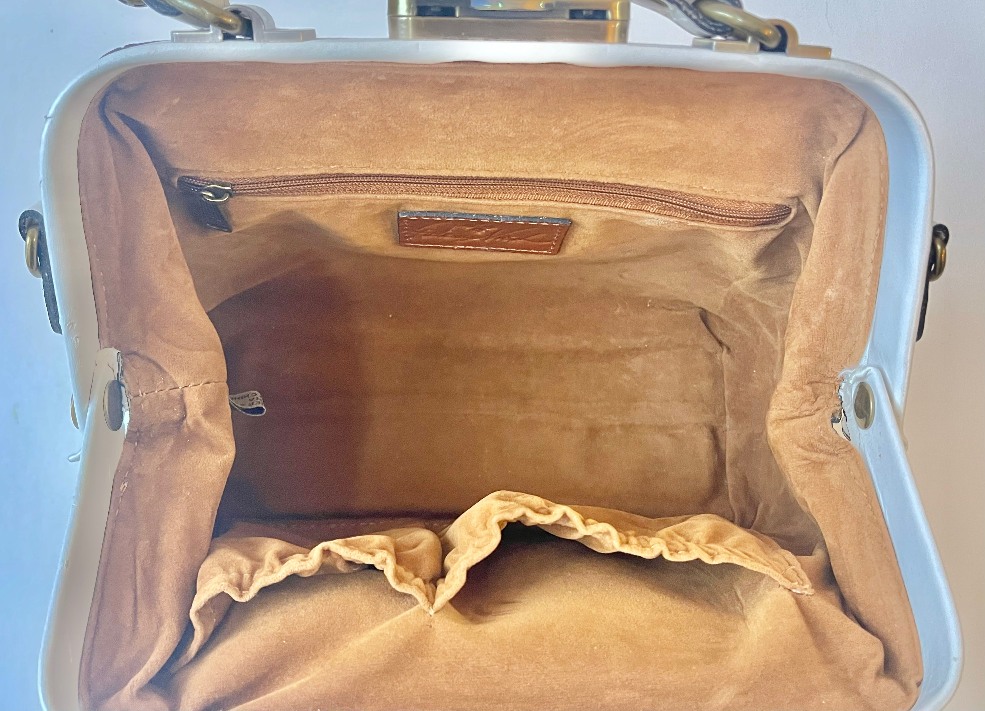 Patricia Nash Tooled Leather Framed Handbag